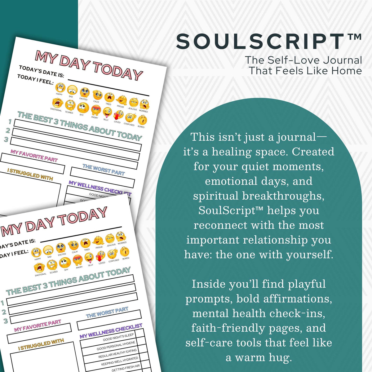 Be The Light Self-Love Journal