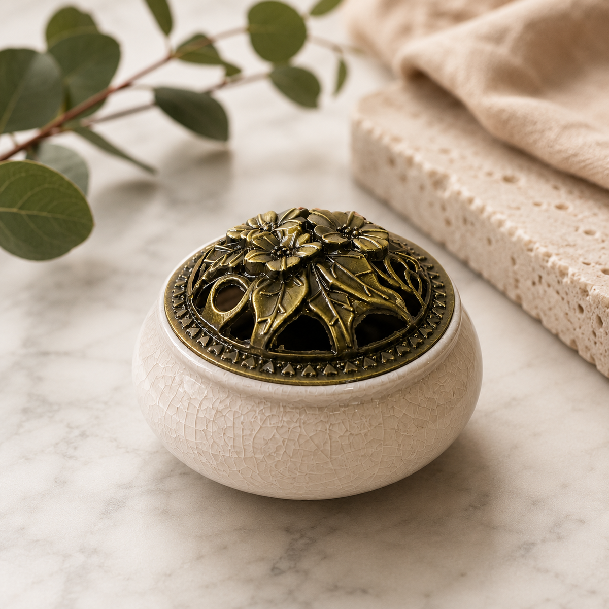 Ceramic Incense Bowl