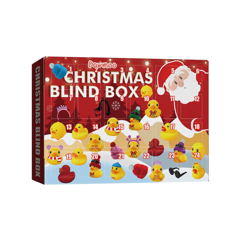 24 Days Christmas Advent Calendar, Ducks Bath Toy