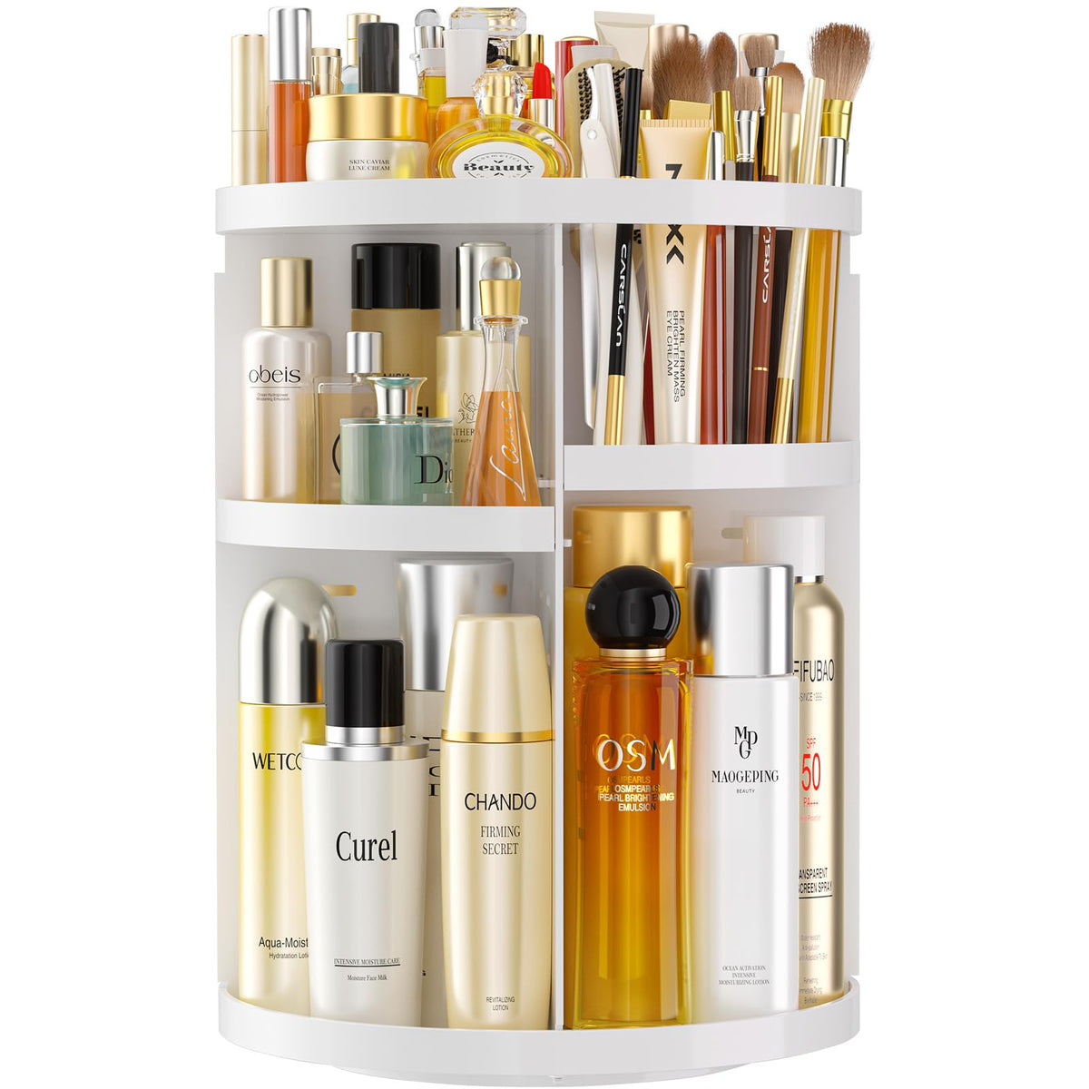 360° Rotating Skincare Organizer