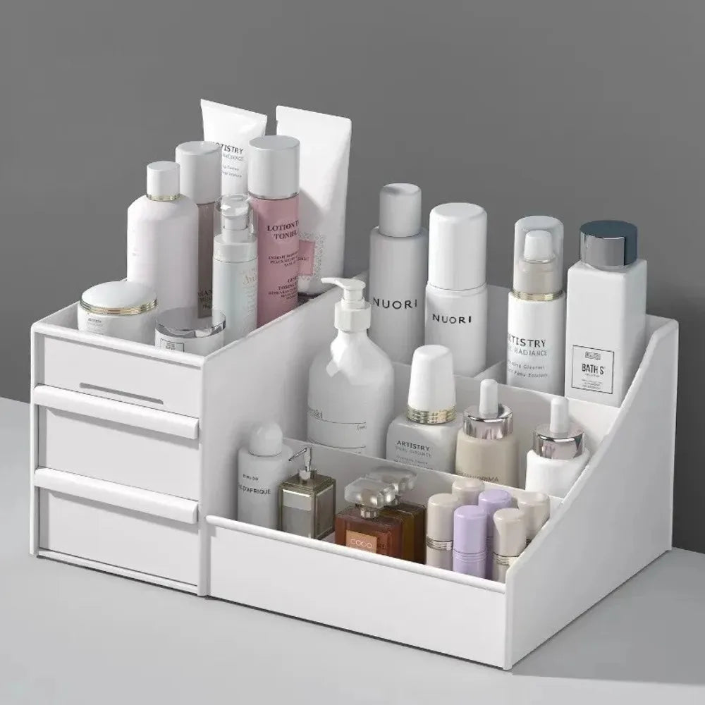 White Drawer Vanity Organizer