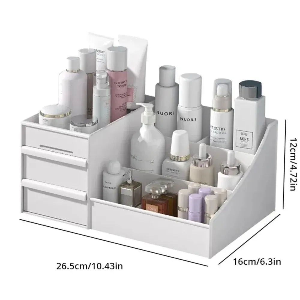 White Drawer Vanity Organizer