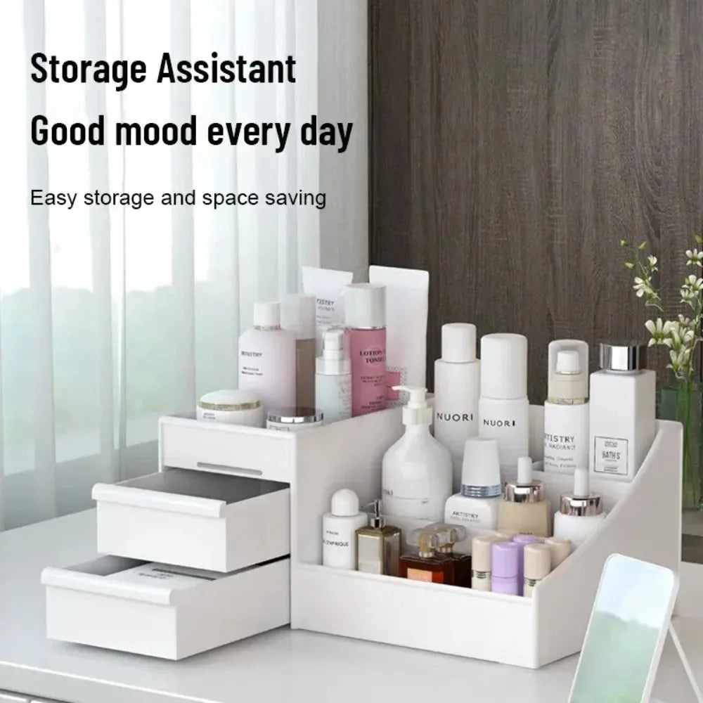 White Drawer Vanity Organizer