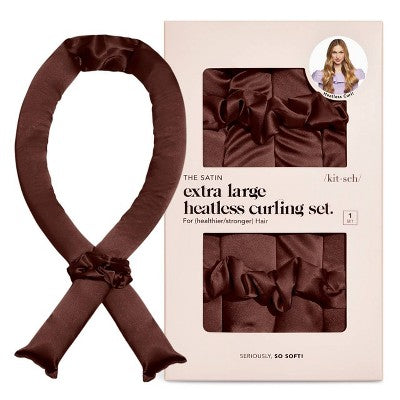 XL Satin Heatless Curling Set