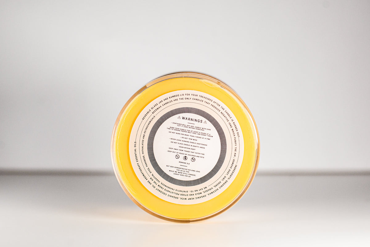 Christmas Cookie Beeswax Candle |8 oz