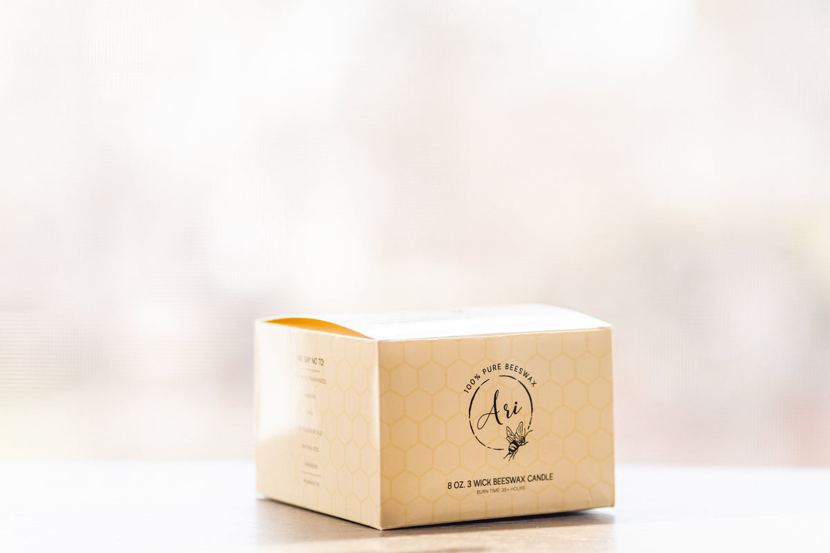 Christmas Cookie Beeswax Candle |8 oz