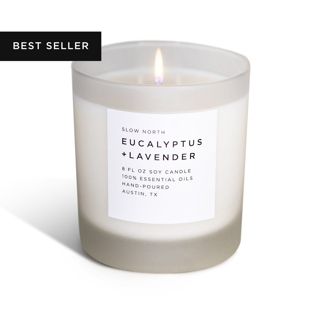 Eucalyptus + Lavender Soy Candle