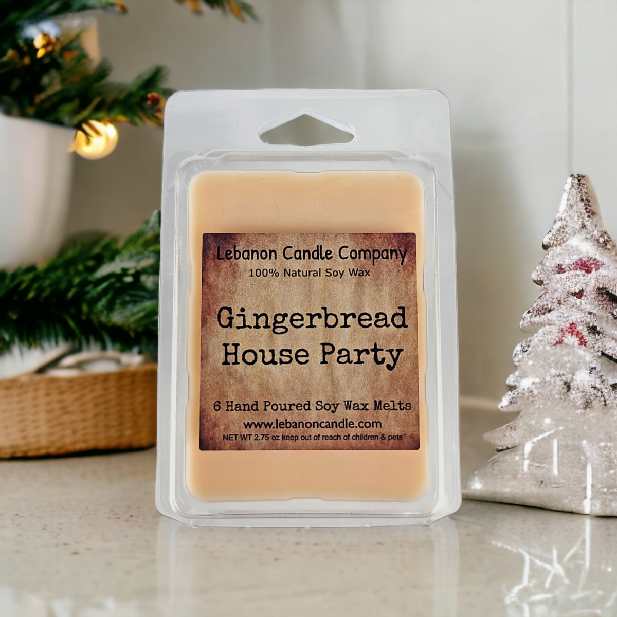 Gingerbread House Party Wax Melt