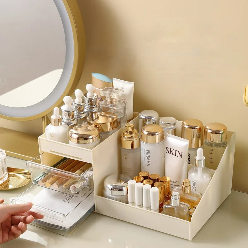 Clear Drawer Makeup Organizer