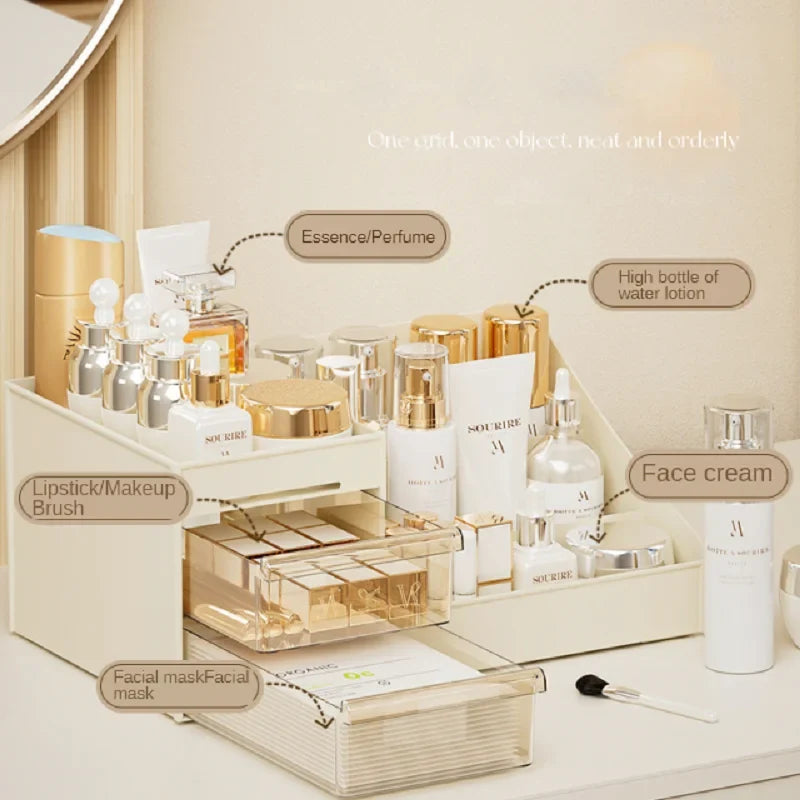 Clear Drawer Makeup Organizer