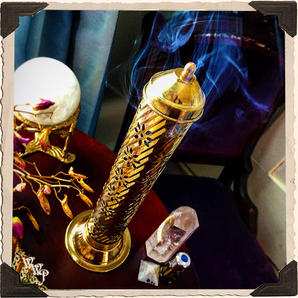 Brass Incense Tower