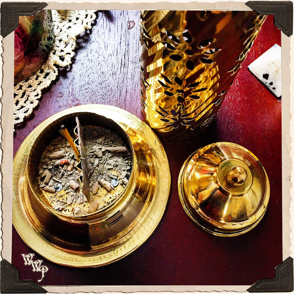 Brass Incense Tower