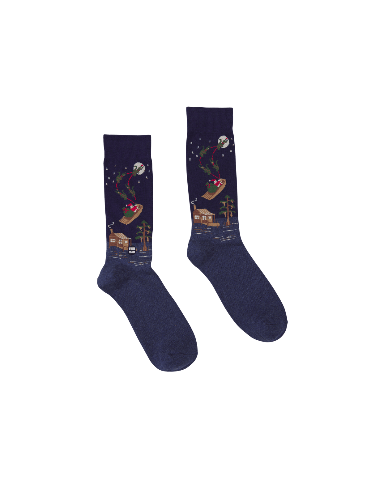 Cajun Christmas Socks