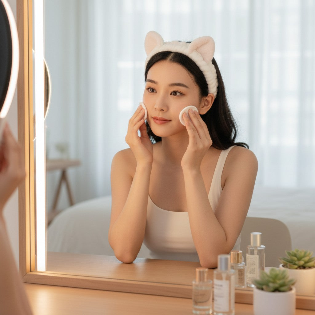 Cat Ears Spa Headbands (4-Pack)