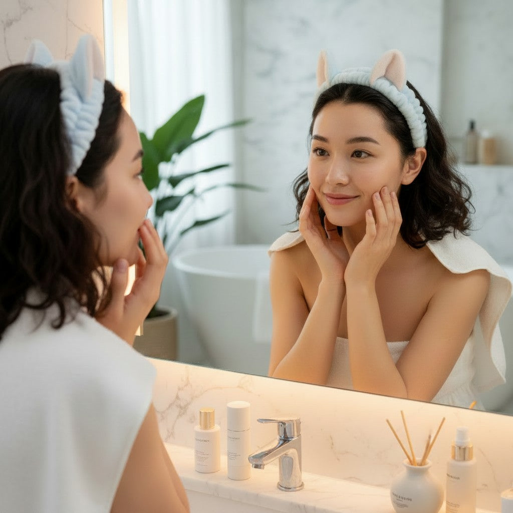 Cat Ears Spa Headbands (4-Pack)