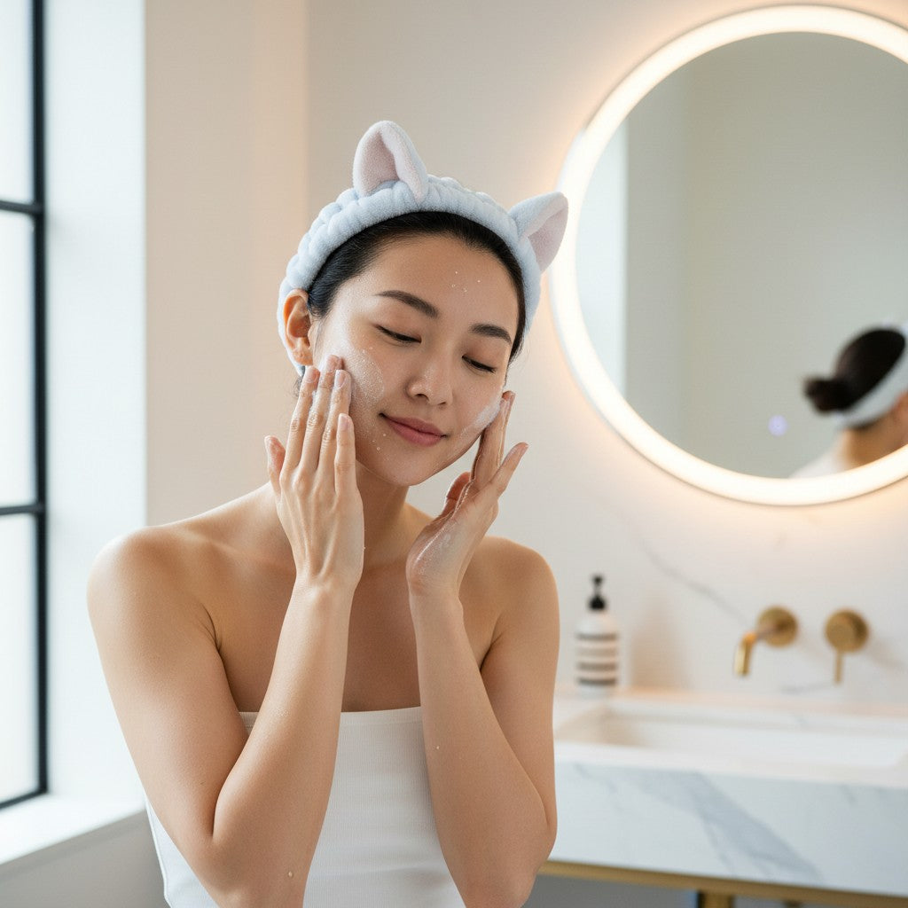 Cat Ears Spa Headbands (4-Pack)