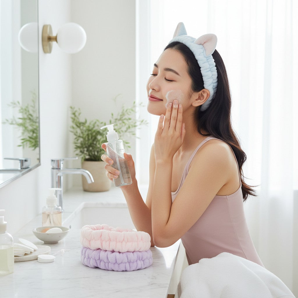 Cat Ears Spa Headbands (4-Pack)