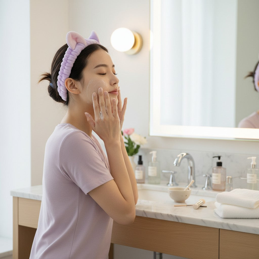 Cat Ears Spa Headbands (4-Pack)