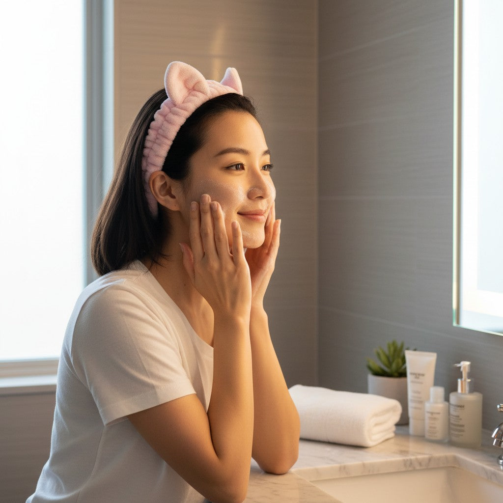 Cat Ears Spa Headbands (4-Pack)