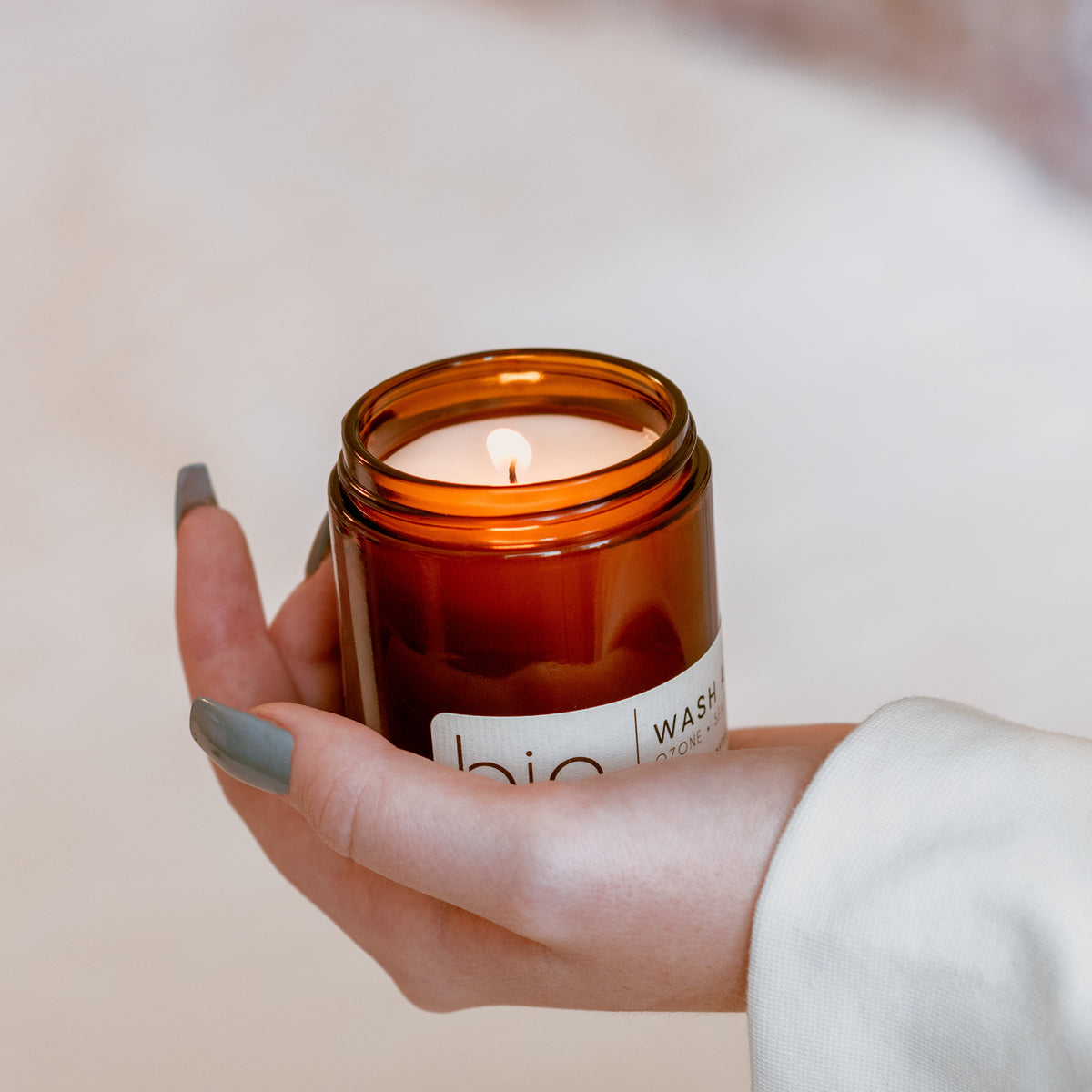 Amber Santal Soy Candle