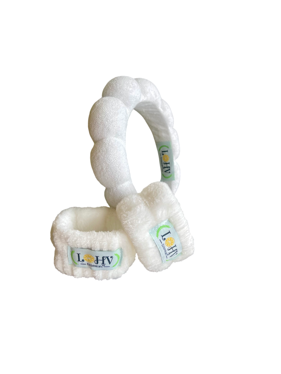 Spa Headband & Wristband Set