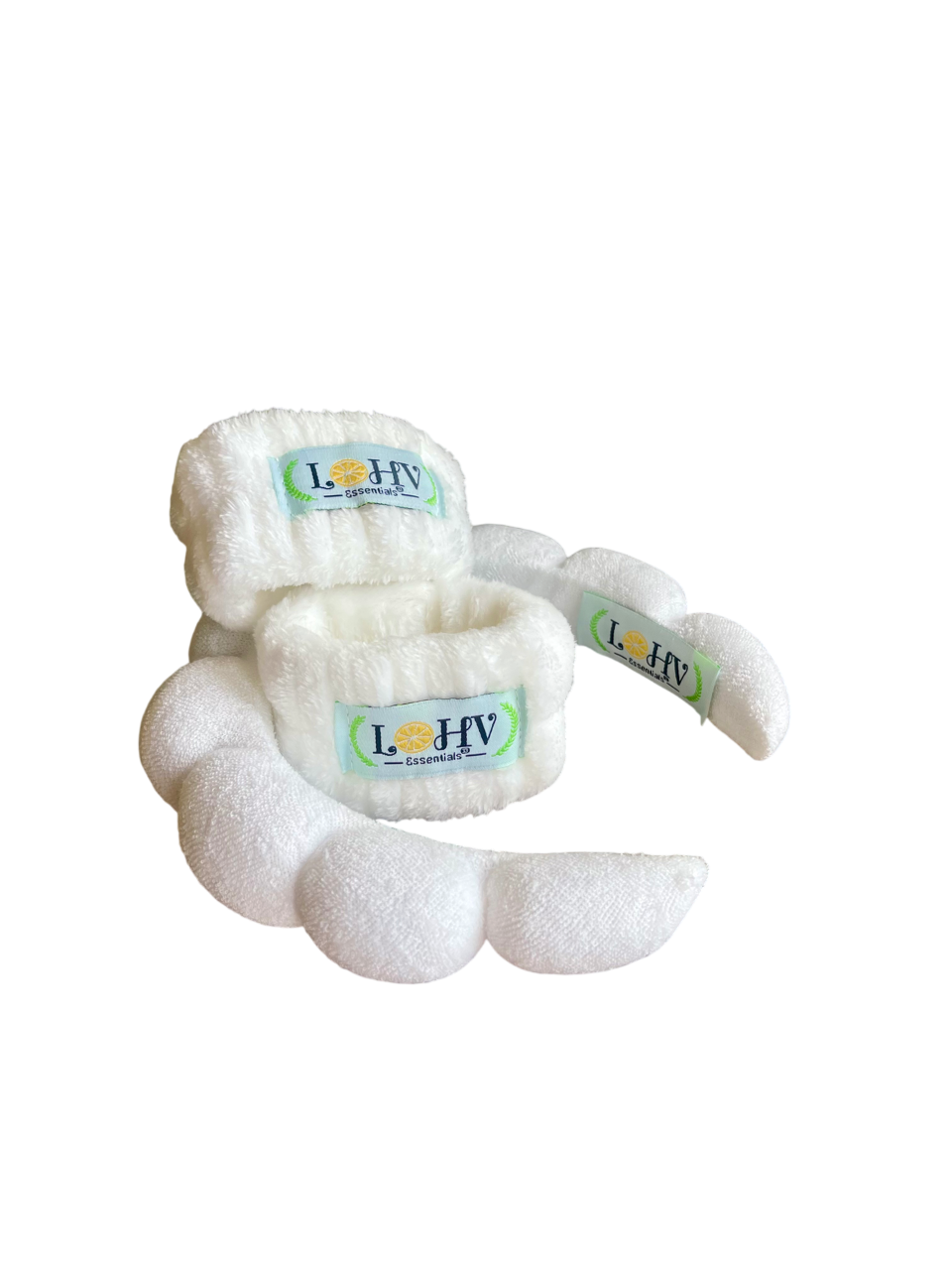 Spa Headband & Wristband Set