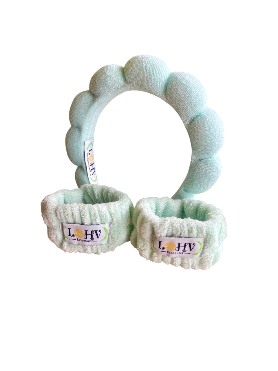 Spa Headband & Wristband Set